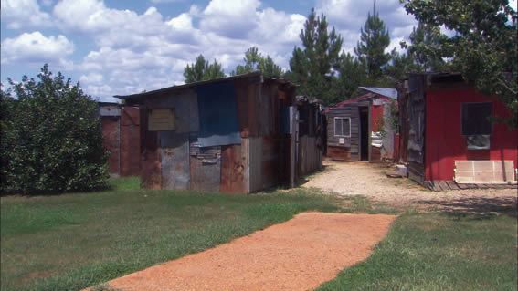 poverty housing. americus, georgia